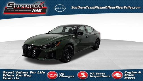 Tactical Green Metallic/Super Black 2026 Nissan Altima SR AWD