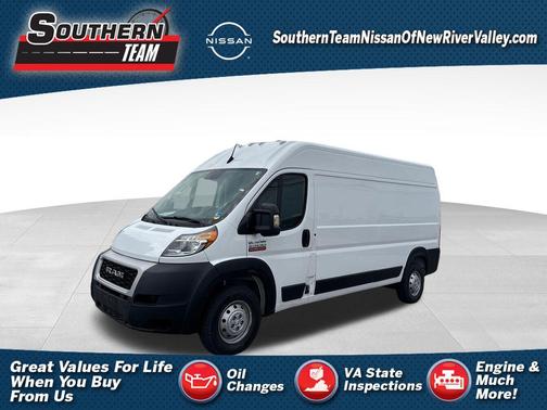 Bright White Clearcoat 2022 RAM ProMaster 2500 High Roof
