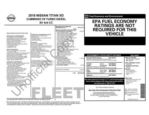 Magnetic Black 2018 Nissan Titan XD SV