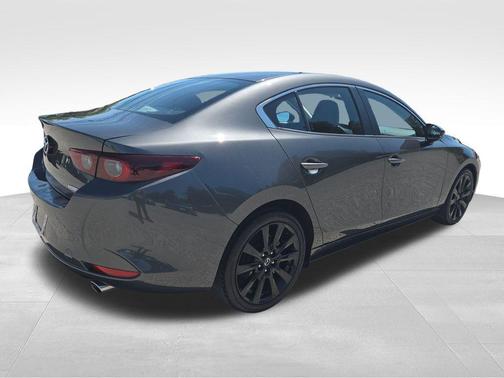 Machine Gray Metallic 2025 Mazda Mazda3 2.5 S Select Sport