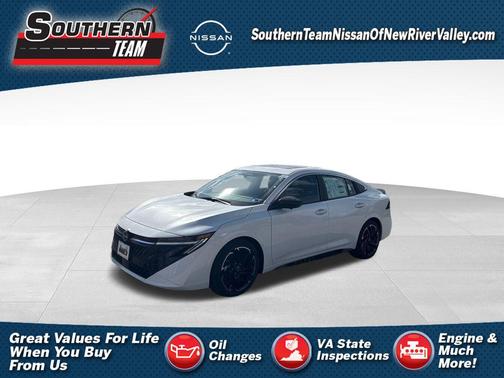 Aspen White Tricoat 2026 Nissan Sentra SR