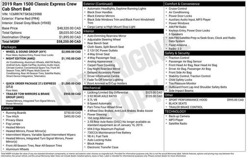 2019 RAM 1500 Express