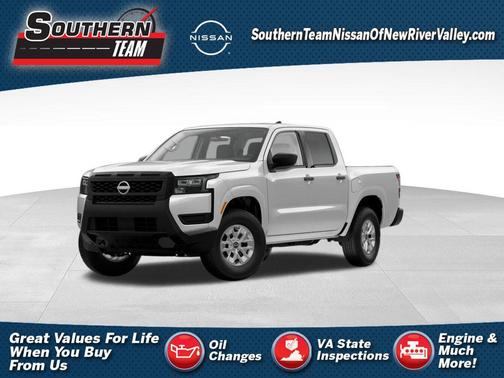 Glacier White 2026 Nissan Frontier S