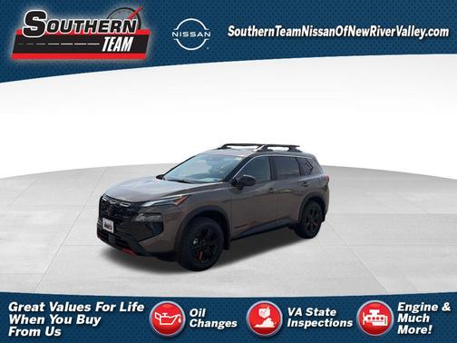 Baja Storm Metallic 2026 Nissan Rogue Rock Creek