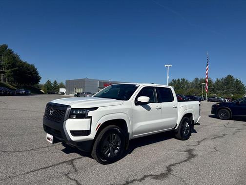 Glacier White 2026 Nissan Frontier SV