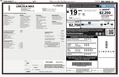 2014 Lincoln MKX Base