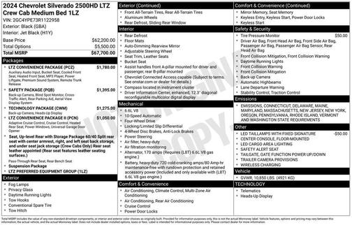 2024 Chevrolet Silverado 2500 LTZ