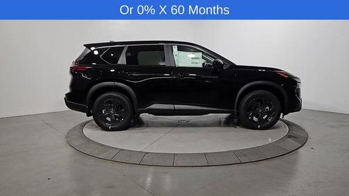 Super Black 2026 Nissan Rogue SV