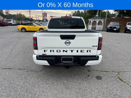 Glacier White 2026 Nissan Frontier SV