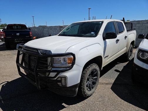 Summit White 2021 GMC Canyon AT4
