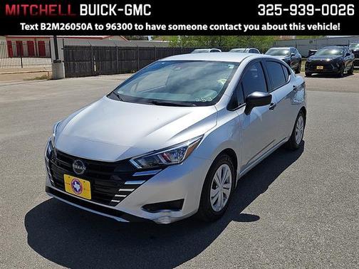 Silver 2024 Nissan Versa S