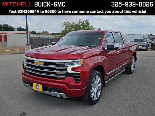 Radiant Red 2023 Chevrolet Silverado 1500 High Country
