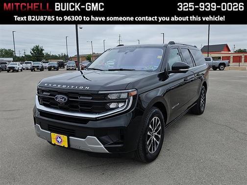 Agate Black 2025 Ford Expedition Max Platinum