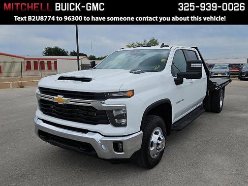 Summit White 2024 Chevrolet Silverado 3500 LT