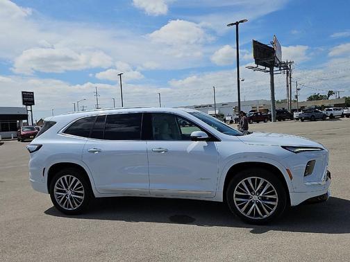 White Tri-Coat 2026 Buick Enclave Avenir