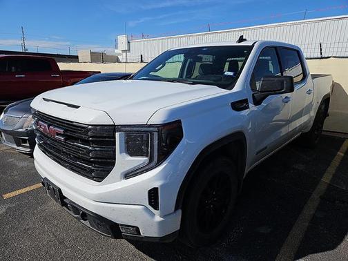 Summit White 2025 GMC Sierra 1500 Elevation