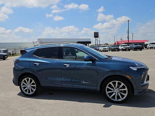 Ocean Blue Metallic 2024 Buick Encore GX Avenir