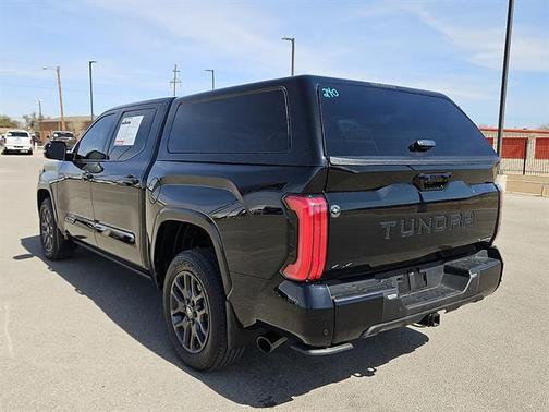 Black 2025 Toyota Tundra Hybrid Platinum