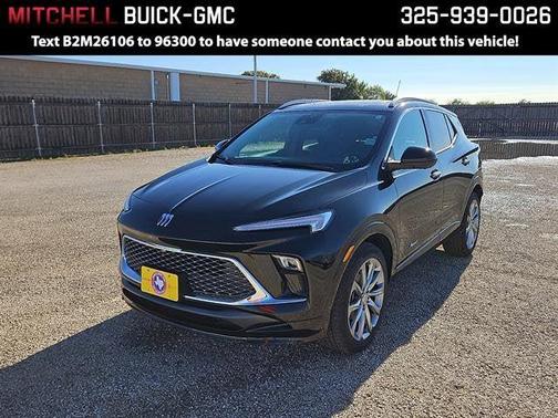 Ebony Twilight Metallic 2026 Buick Encore GX Avenir SUV