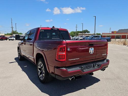 Red 2025 RAM 1500 Tungsten