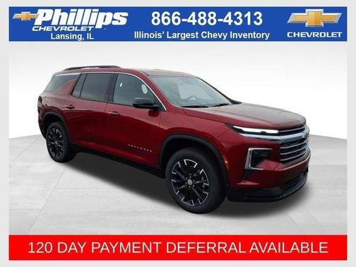 Radiant Red 2026 Chevrolet Traverse LT