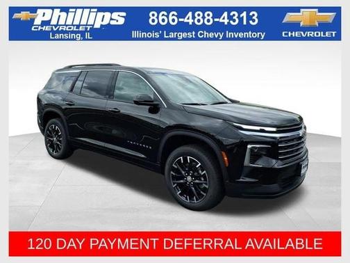 Mosaic Black Metallic 2026 Chevrolet Traverse LT