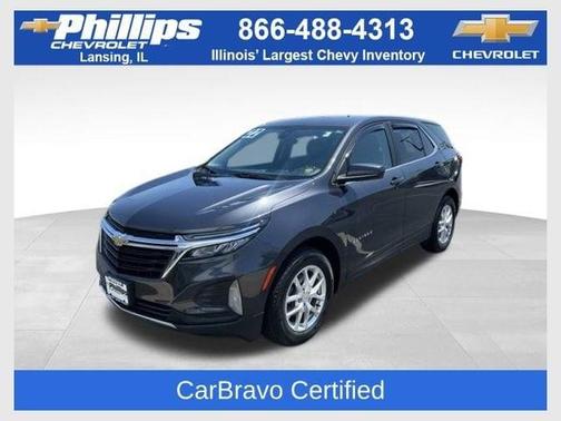 Gray 2022 Chevrolet Equinox 1LT