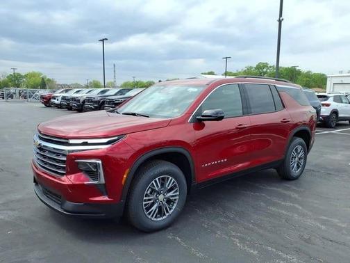 Radiant Red 2026 Chevrolet Traverse LT