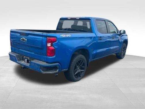 Glacier Blue Metallic 2023 Chevrolet Silverado 1500 Custom