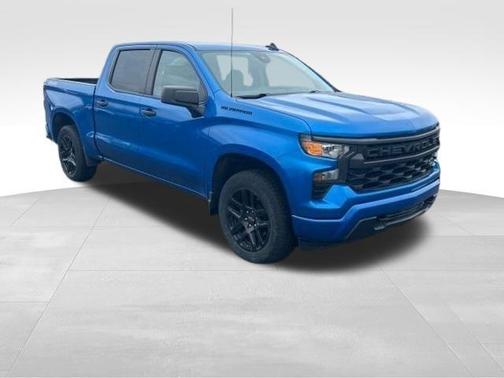 Glacier Blue Metallic 2023 Chevrolet Silverado 1500 Custom
