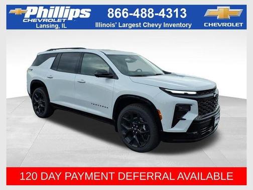 Polar White 2026 Chevrolet Traverse RS