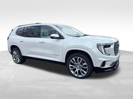 White Frost Tri-Coat 2024 GMC Acadia Denali