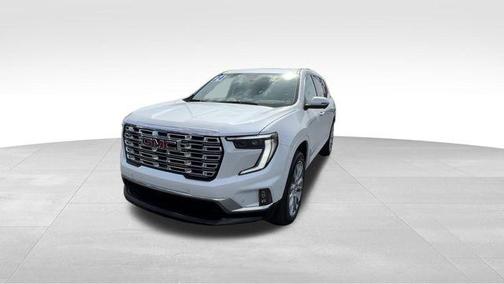 White Frost Tri-Coat 2024 GMC Acadia Denali
