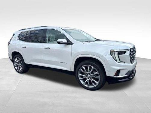 White Frost Tri-Coat 2024 GMC Acadia Denali