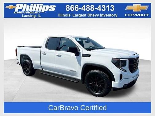 Summit White 2023 GMC Sierra 1500 Elevation