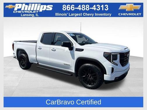 Summit White 2023 GMC Sierra 1500 Elevation