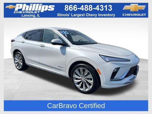 White Frost Tri-Coat 2025 Buick Envista Avenir