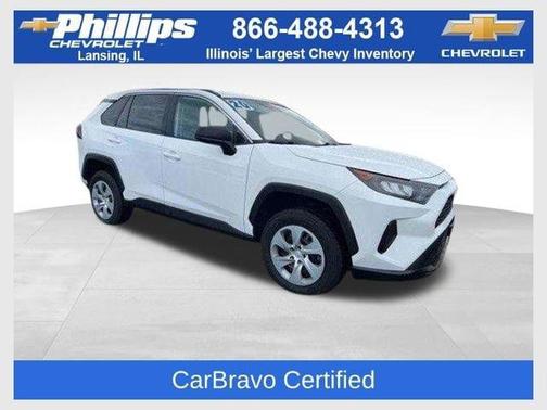 Super White 2020 Toyota RAV4 LE
