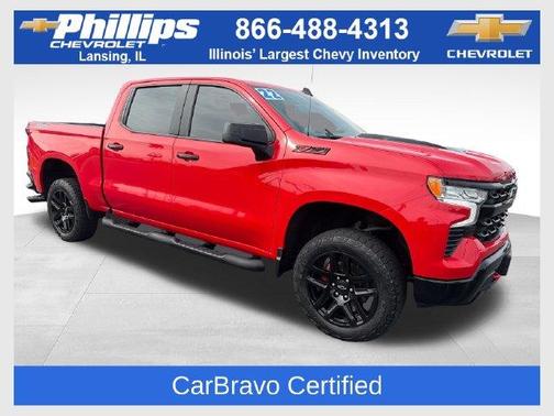Red 2022 Chevrolet Silverado 1500 LT Trail Boss