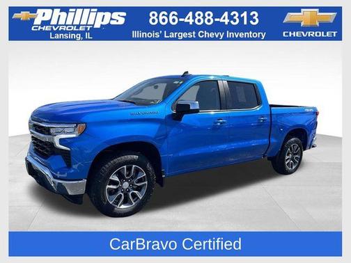 Rip Tide Blue 2025 Chevrolet Silverado 1500 LT