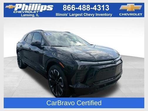 Black 2025 Chevrolet Blazer EV RS