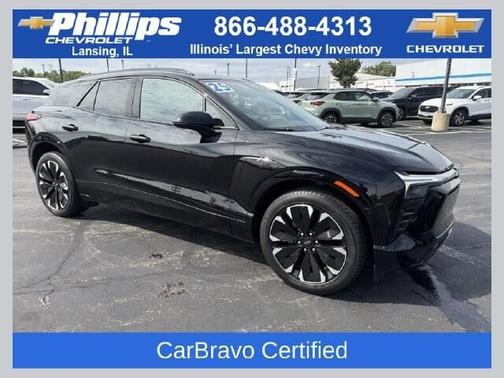 Black 2025 Chevrolet Blazer EV RS