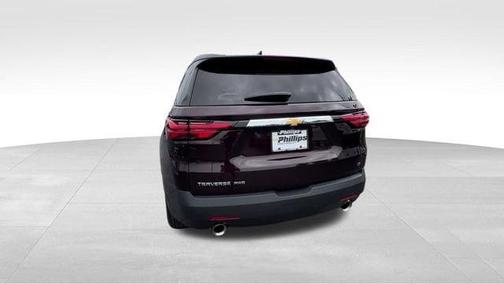 Black Cherry Metallic 2023 Chevrolet Traverse LT Leather
