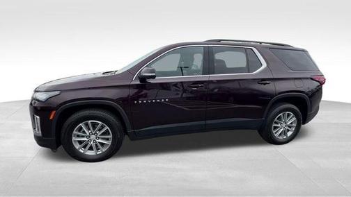 Black Cherry Metallic 2023 Chevrolet Traverse LT Leather