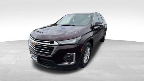 Black Cherry Metallic 2023 Chevrolet Traverse LT Leather
