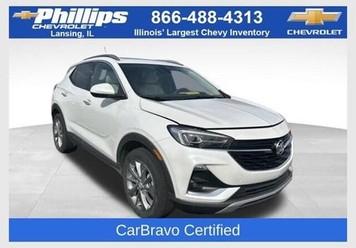 White Frost Tri-Coat 2023 Buick Encore GX Essence