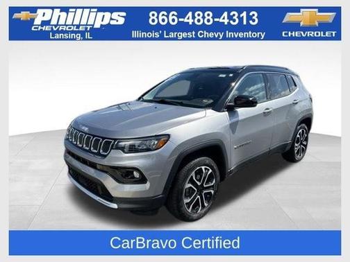Billet Silver Metallic Clearcoat 2022 Jeep Compass Limited