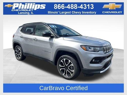 Billet Silver Metallic Clearcoat 2022 Jeep Compass Limited