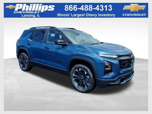 Lakeshore Blue Metallic 2026 Chevrolet Equinox RS