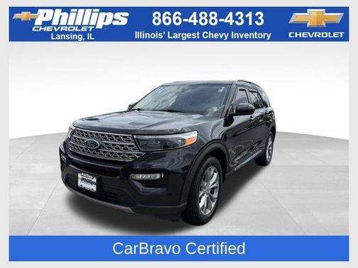 Agate Black Metallic 2023 Ford Explorer Limited